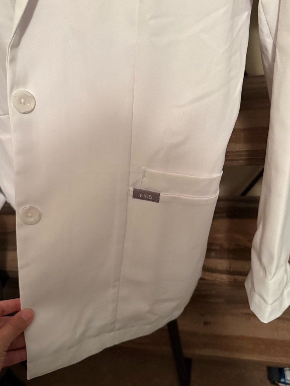 FIGS Women's White Coat (never worn) - Picture 4 of 8